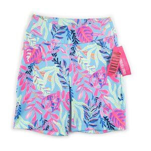 NEW LILLY PULITZER Luxletic Reid Short UPF 50+ Fairway Performance Twill size 00